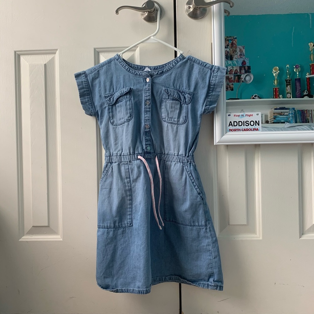 Carters Kids Jean Pocket Dress